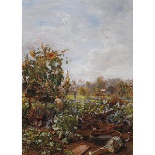 Reproduction Jardin rustique - Carl Moll