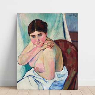 Reproduction Juliette Assise au Fauteuil - Suzanne Valadon