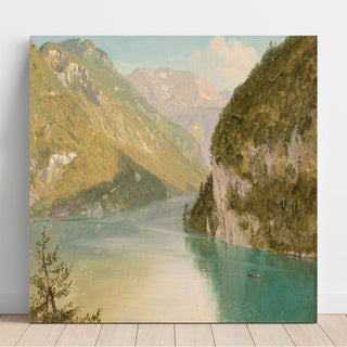 Reproduction Königssee, Bavière - Frederic Edwin Church