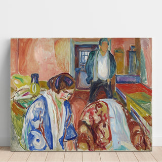 Reproduction L'Artiste et sa modèle - Edvard Munch