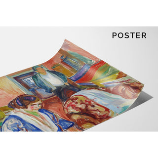 Reproduction L'Artiste et sa modèle - Edvard Munch