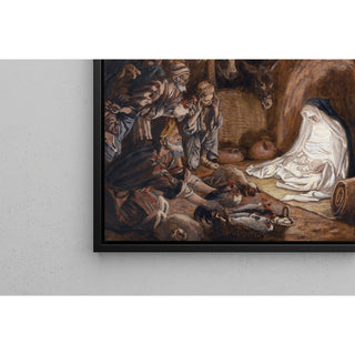 Reproduction L'adoration des bergers - James Tissot