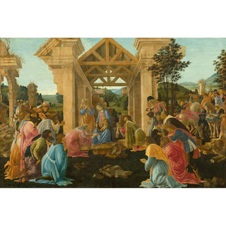 Reproduction L'adoration des mages - Sandro Botticelli