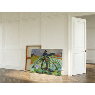 Reproduction L'homme dans le champ de choux - Edvard Munch