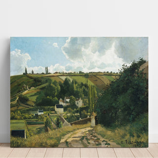 Reproduction La Côte de Jalais, Pontoise - Camille Pissarro