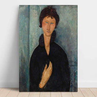 Reproduction La Femme aux yeux bleus - Amedeo Modigliani