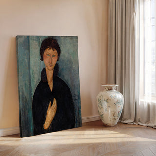 Reproduction La Femme aux yeux bleus - Amedeo Modigliani