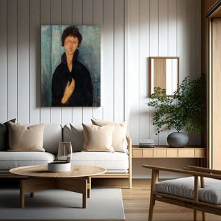 Reproduction La Femme aux yeux bleus - Amedeo Modigliani