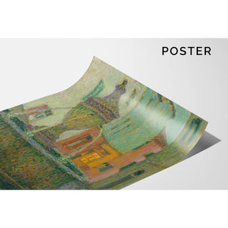 Reproduction La Fontaine, Saint-Paul De Vence - Henri Le Sidaner