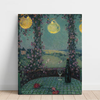 Reproduction La Gloriette, Gerberoy - Henri Le Sidaner