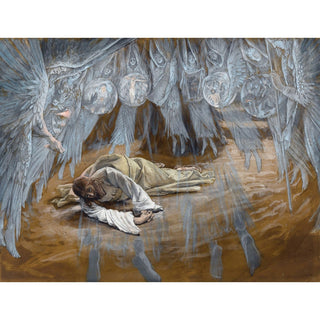 Reproduction La Grotte de l'Agonie - James Tissot