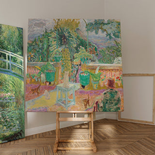 Reproduction La Terrasse ou Une Terrasse à Grasse - Pierre Bonnard