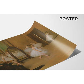 Reproduction La classe de danse - Edgar Degas
