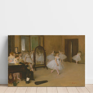 Reproduction La classe de danse - Edgar Degas