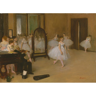 Reproduction La classe de danse - Edgar Degas