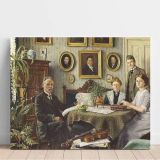 Reproduction La famille de l'artiste - Paul Fischer