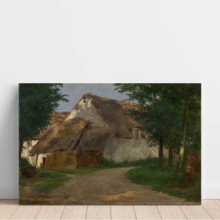 Reproduction La ferme à l'entrée du bois - Rosa Bonheur