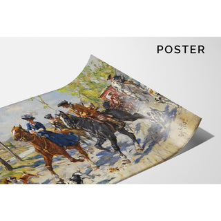 Reproduction La promenade à cheval - Raffaello Sorbi