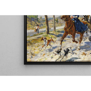 Reproduction La promenade à cheval - Raffaello Sorbi