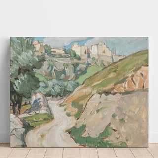 Reproduction La route de Jérusalem, Étude - Anna Boberg