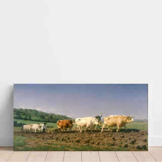 Reproduction Labourage nivernais - Rosa Bonheur