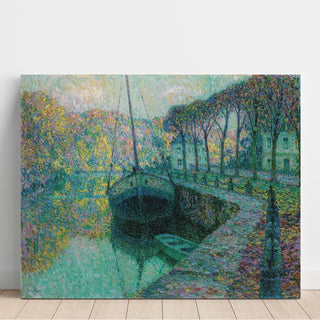 Reproduction Le Bateau De Sel - Henri Le Sidaner