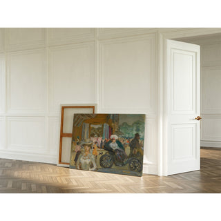Reproduction Le Fiacre - Pierre Bonnard