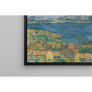 Reproduction Le Golfe de Marseille vu de l'Estaque - Paul Cézanne