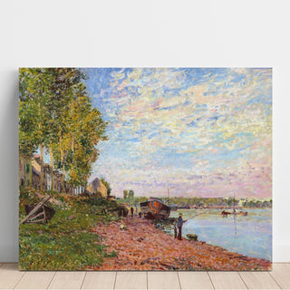 Reproduction Le Loing à Saint-Mammès 1883 - Alfred Sisley