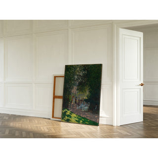 Reproduction Le Parc Monceau - Claude Monet