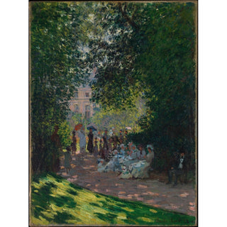 Reproduction Le Parc Monceau - Claude Monet