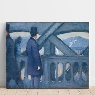 Reproduction Le Pont de l'Europe - Gustave Caillebotte