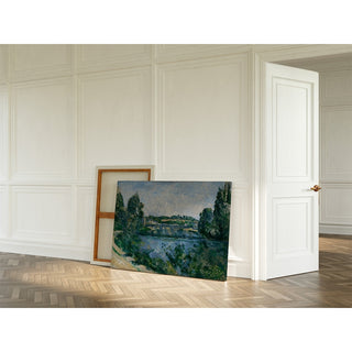 Reproduction Le Pont et le Barrage à Pontoise de Paul Cézanne