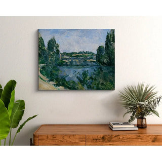 Reproduction Le Pont et le Barrage à Pontoise de Paul Cézanne