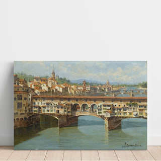 Reproduction Le Ponte Vecchio, Florence - Antonietta Brandeis