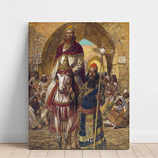 Reproduction Le Triomphe de Mardochée - James Tissot