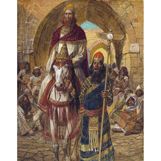 Reproduction Le Triomphe de Mardochée - James Tissot