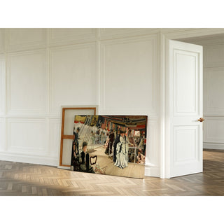 Reproduction Le bal à bord du navire - James Tissot
