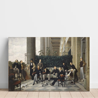 Reproduction Le cercle de la rue Royale - James Tissot