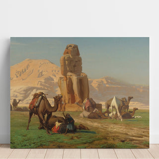 Reproduction Le colosse de Memnon - Jean-Léon Gérôme