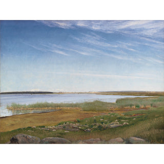 Reproduction Le fjord près de Karrebæksminde, Zélande - Laurits Andersen Ring