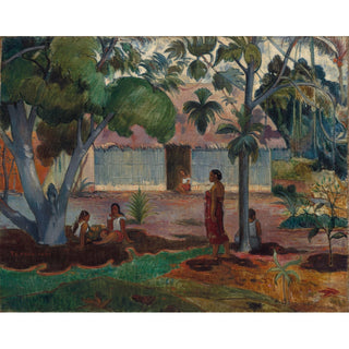 Reproduction Le grand arbre - Paul Gauguin