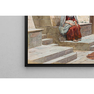 Reproduction Le grand prêtre et Hannah - James Tissot
