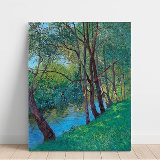 Reproduction Le ruisseau de l'Au - Alfred Zoff