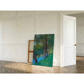 Reproduction Le ruisseau de l'Au - Alfred Zoff