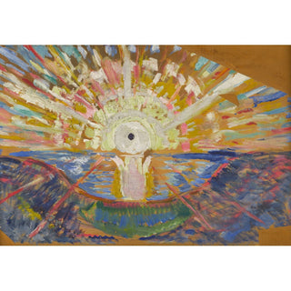Reproduction Le soleil - Edvard Munch