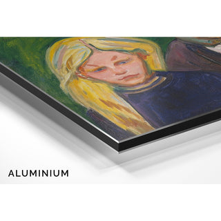 Reproduction Le vieux pêcheur et sa fille - Edvard Munch