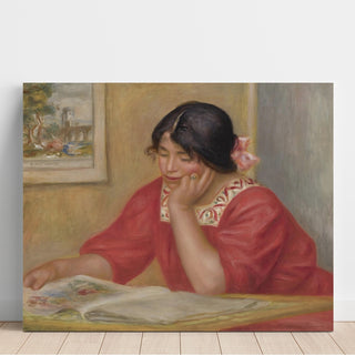 Reproduction Léontine Lisant - Pierre-Auguste Renoir