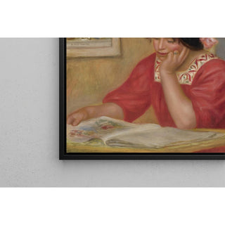 Reproduction Léontine Lisant - Pierre-Auguste Renoir