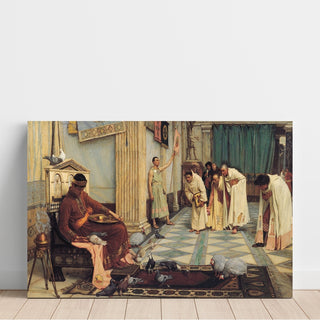 Reproduction Les Favoris de l'empereur Honorius - John William Waterhouse